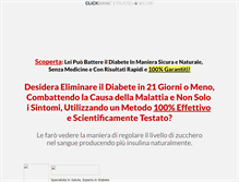 Tablet Screenshot of bastadidiabete.com